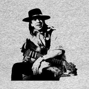 Stevie Ray Vaughan (black) T-Shirt